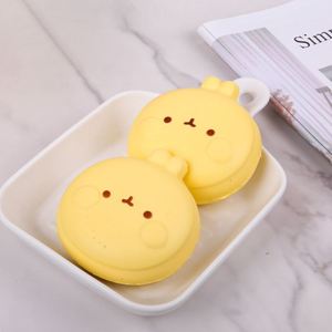 ของเล่นบีบดนตรีนุ่มพิเศษรูปกระต่ายบิสกิต PU สำหรับเด็กอายุ 5-7 ปี บรรเทาความเครียด บรรจุกล่องแบบฟองอากาศ ราคาถูก - Product Image 1