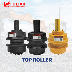 Part-part <span class=keywords><strong>Undercarriage</strong></span> <span class=keywords><strong>Bulldozer</strong></span> <span class=keywords><strong>D375</strong></span>: Idler, Track Link Assembly, Bottom Roller, Sprocket, Top Roller untuk Komatsu - Product Image 4