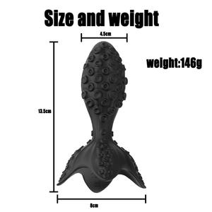 هزاز شرجي دوار مع تحكم عن بعد مقاوم للماء IPX6 بـ7 أنماط اهتزاز - مدلك البروستاتا الشرجي السيليكوني للرجال - Product Image 6