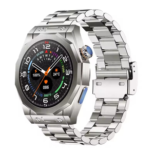 <span class=keywords><strong>Reloj</strong></span> Inteligente Z18MAX, Estilo Ejecutivo, Llamadas Bluetooth, Monitor de Ritmo Cardíaco, Acero Inoxidable, Resistente al Agua, para Hombre - Product Image 5