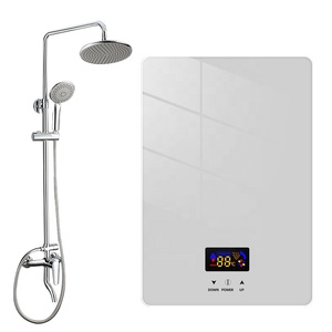 <span class=keywords><strong>Calentador</strong></span> de agua de bajo <span class=keywords><strong>precio</strong></span> de fábrica calefacción instantánea eléctrica 3500W 5200W 220V <span class=keywords><strong>calentador</strong></span> de agua de baño sin tanque para ducha - Product Image 6