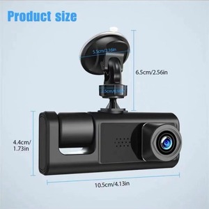S1 CarDvrCam 1080p Dashcam 170 Degree Wide Angle Night Vision Windshield Mounting For Vehicle Monitoring - Product Image 1