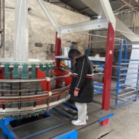Machine à tisser circulaire en plastique