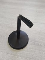 Zwarte schijfhouderstandaard L-vormige armbasis Draagbare plastic markeringskegelhouder Voetbaltraining Opslagapparatuur Duurzaam