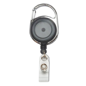 Держатель для бейджа FOCUS, пластиковый, выдвижной, модель 154D, с карабином, для удостоверений личности - Product Image 4