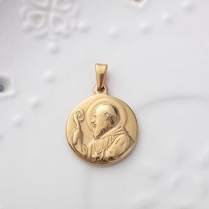 Religioso Retro Jesús cabeza Christian Charm 18K chapado en oro joyería Santa <span class=keywords><strong>Sara</strong></span> colgante para collar - Product Image 4
