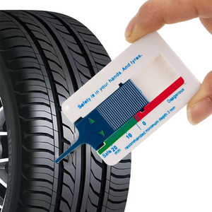Jauge d'indication de profondeur de bande de roulement de pneu de voiture, moto, remorque, fourgonnette, outil de mesure de roue, 0-20mm, vente en gros - Product Image 3