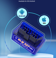 Escáner OBD2 Mini ELM327 FYX, Herramienta de Diagnóstico para Auto, Lector de Códigos, Adaptador OBDII, Compatible con Android e IOS, BT V2.1