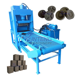 เครื่องทำถ่านชิชาแบบใหม่ เครื่องผลิตถ่านอัดแท่งทรงกลมแบบเกล็ดและทรงลูกบาศก์ - Product Image 1