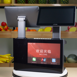 Máquina POS de <span class=keywords><strong>caja</strong></span> <span class=keywords><strong>registradora</strong></span> de tienda minorista todo en uno con escáner <span class=keywords><strong>para</strong></span> pago de restaurantes y supermercados - Product Image 5