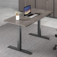 Bureau maison poste de travail assis debout bureau électrique double moteur bureau réglable en hauteur base de bureau debout