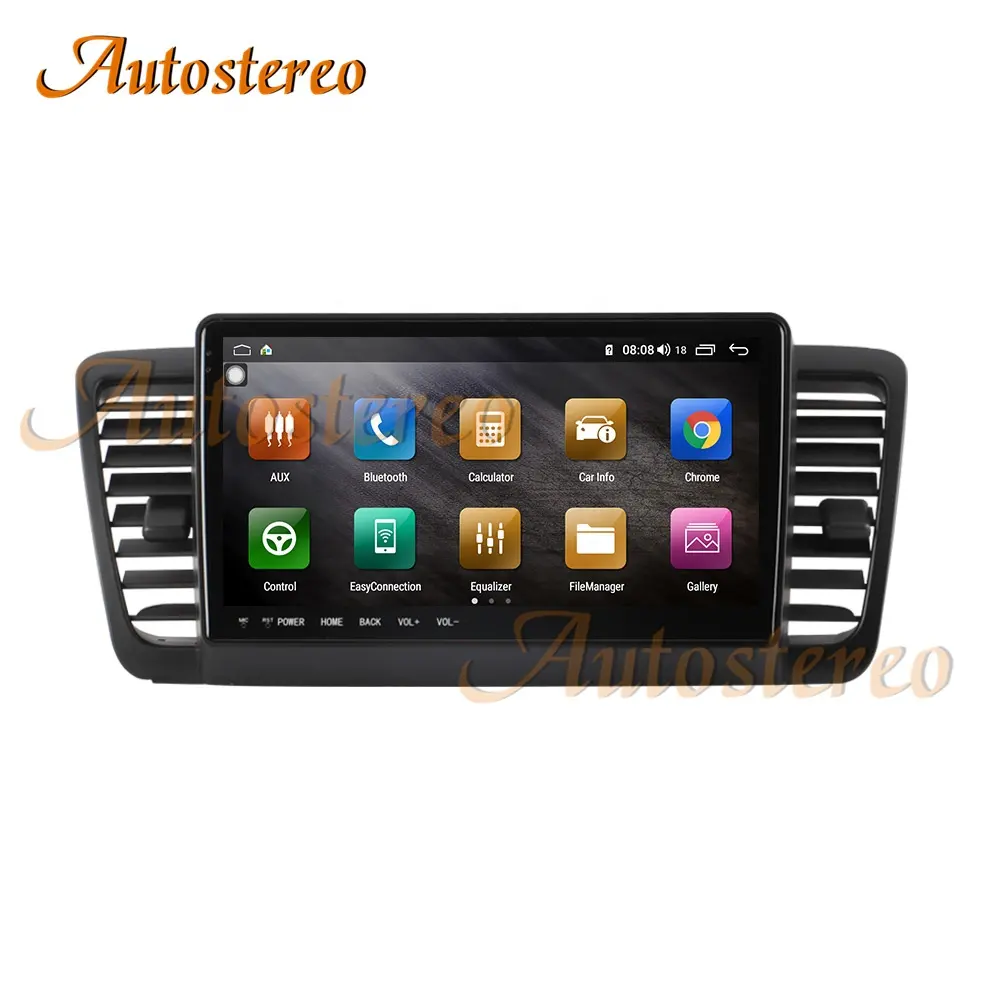 Autoradio Android 10, 2 go/32 go, Navigation GPS, DSP, lecteur multimédia, écran tactile, stéréo, pour voiture Subaru Legacy, Carplay