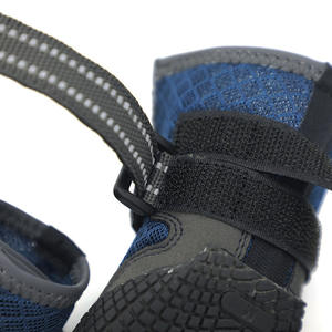 Botas de lluvia para perros Yearning Dog, suela suave, transpirables, de felpa, de goma, impermeables, antideslizantes, para exteriores (cuatro piezas de un conjunto) - Product Image 4