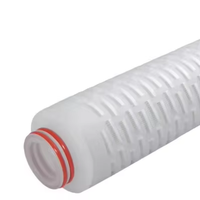 Cartouche filtrante à membrane en Nylon66 1,0 µm Code 7 pour la filtration industrielle de la bière
