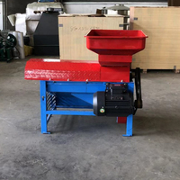 Machine à décortiquer le maïs à moteur essence/décortiqueuse de maïs avec moteur électrique 220V/110V