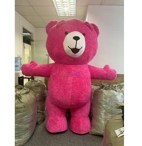 Whosale vui Đồ chơi đi bộ phim hoạt hình sang trọng linh vật phù hợp với <span class=keywords><strong>Inflatable</strong></span> Gấu bông Linh Vật Trang phục cho người lớn - Product Image 1