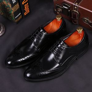 Zapatos de Cuero Formales y Elegantes para Hombre, Estilo Casual de Negocios, Personalizados de Alta Gama - Product Image 5