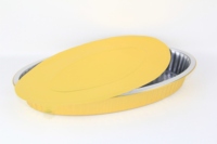 Conteneur en aluminium 100 % recyclable, emballage alimentaire écologique, solution durable, compatible four, qualité alimentaire, moulé en pulpe