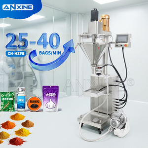 CN-HZFB halbautomat ische Gewürze Gewürze Lebensmittel Auger Füller Tabelle Salz Chili MSG Knoblauch Pfeffer Pulver Füll maschine - Product Image 1