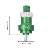 JRready 86-D-Sub M22520/7-01 Positionneur réglable à vis en acier inoxydable pour outils de sertissage YJQ-W7A YJQ-W7Q et bornes D-Sub