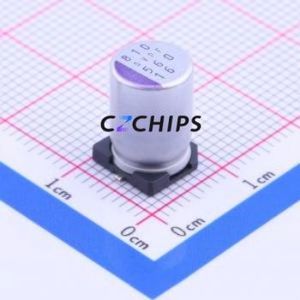 16SVPF560M Solid Capacitor SMD,D8xL11.9mm ( Capacitance: 560uF )( Precision: 20% Rated Voltage: 16V ) - Product Image 1
