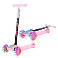 Tricycle pliable léger pour enfants Aibike LH-211 à 3 roues, harnais de sécurité à 3 points, poussette certifiée 3-en-1 multifonctionnelle pour tous les âges