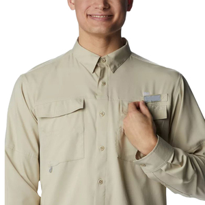 Camisas de <span class=keywords><strong>Pesca</strong></span> Estilo <span class=keywords><strong>Columbia</strong></span> con Botones y Protección Solar UV FPS de Fábrica al Por Mayor OEM <span class=keywords><strong>para</strong></span> Hombre - Product Image 4