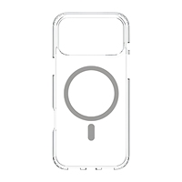 Coque Magnétique Simple TPU+PC 2-en-1 Antichoc Airbag Transparente Couverture Intégrale Minimaliste pour iPhone 17e 16 Pro Max