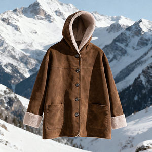 Abbigliamento <span class=keywords><strong>Donna</strong></span> Cardigan Lungo Economico Giacca in <span class=keywords><strong>Camoscio</strong></span> Cappotti Lunghi da <span class=keywords><strong>Donna</strong></span> Cappotti Invernali da <span class=keywords><strong>Donna</strong></span> - Product Image 2