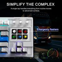 Teclado Mecánico Programable Personalizado, 87 Teclas Intercambiables en Caliente, Retroiluminación RGB, Cableado, para Windows y Mac de Escritorio