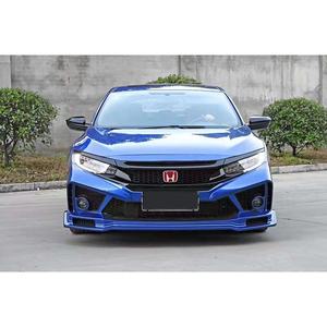 Nouveau kit carrosserie de pare-chocs avant à fixation par boulons en plastique PP ABS+PP version Welta Racing pour l'extérieur automobile des modèles 10e génération 2016-2021 - Product Image 6