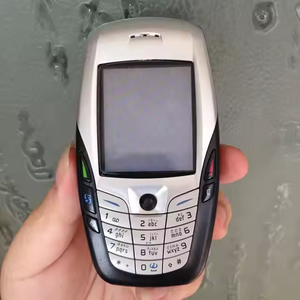 Smartphone Retrò Nokia 6600 Classic Symbian S60 2G GSM Tri-Band Sbloccato, Schermo TFT 2.1, Fotocamera VGA, BT, MMC, Batteria 850mAh, <span class=keywords><strong>Vintage</strong></span> Raro - Product Image 2