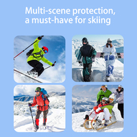 PUMEI-Ensemble de protections de ski en silicone pour femmes pour prévenir les chutes et réduire la douleur