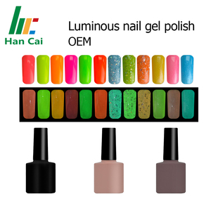 Suministros profesionales para uñas, neón fluorescente, brilla en la oscuridad, esmalte, gel de uñas luminoso UV - Product Image 2