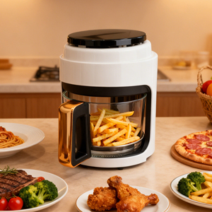 Freidora de aire barata Electrodomésticos Electrónica de cocina con funciones básicas Freidora de aire Friggitrice Ad Aria Accesorio de cocina KA03006 - Product Image 1