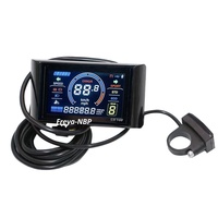 Kit Konversi Motor Hub Sepeda Listrik Ebike 26'' 27.5'' 29'' MTX Rim 52/60/72V 2000W 45A Sine Wave Controller SW900 Warna