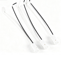 Adaptateur de douille de lampe halogène en cristal G4 LED avec base de support de lampe halogène en fil plastique de 10cm 20cm et ampoule