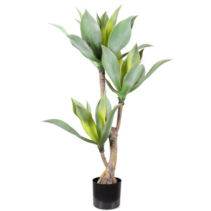 Cactus long artificiel écologique en plastique pour le désert et les plantes succulentes tropicales pour la décoration de la maison ou du bureau - Product Image 1