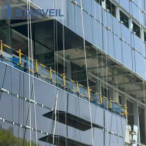 Starveil Fabrikgefertigte Glas-Vorhangfassade aus Aluminiumlegierung für Einkaufszentren und Hotels, Umweltfreundlich - Product Image 3