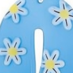 Orecchini Pendenti alla Moda con Design Floreale in Acrilico Blu, Gioielli Statement, Accessori da Donna, Set da 12 Pezzi - Product Image 5