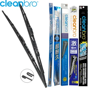 Car Wiper Blade Universal U Hook Type Windshield silicone wiper Auto Conventional Wiper Blades