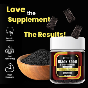 Gummies de Nigelle et <span class=keywords><strong>Miel</strong></span> OEM/ODM <span class=keywords><strong>pour</strong></span> <span class=keywords><strong>le</strong></span> Bien-être Quotidien, <span class=keywords><strong>le</strong></span> Confort Immunitaire et Respiratoire - Product Image 2