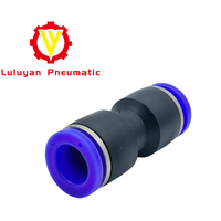 Connecteur de tuyau pneumatique 4mm 6mm 8mm 10mm 12mm basse pression usage industriel à connexion rapide