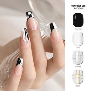 Etichetta privata all'ingrosso 10g Gel smalto UV per unghie disegno per unghie bellezza OEM pittura Gel per Led Uv Gel vernice Nail Art - Product Image 5