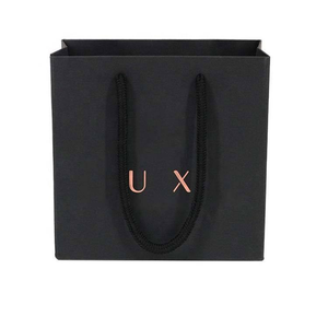 Bolsas de Regalo Personalizadas de Cartón Kraft Reciclable, Bolsas de Embalaje Corporativas con Logotipo Impreso para Tiendas de Ropa y Uso Artesanal - Product Image 2