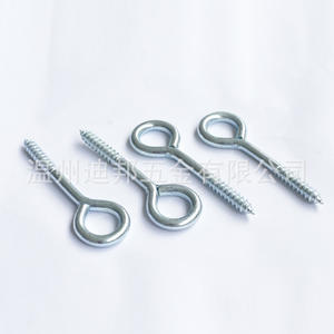 迪邦 ZXF044D 公制等级 4.8-12.9 平头不锈钢孔眼螺丝挂钩五金件杯形光幕配件 10mm - Product Image 5