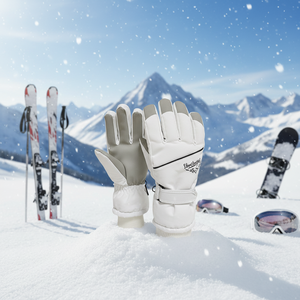 2026 Nieuwe fleece gevoerde skihandschoenen touchscreen voor dames heren warme fiets- motor- winteruitrusting voor buiten snowboarden - Product Image 5