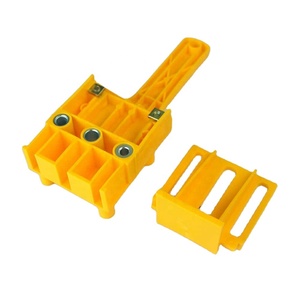 Plantilla de espiga estándar, guía de taladro, sierra de agujero de bolsillo de plástico, punzón autocentrante de espiga de <span class=keywords><strong>madera</strong></span> de mano <span class=keywords><strong>para</strong></span> localizador de herramientas de carpintería - Product Image 5