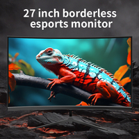 Nouveau HP-SL2702CF 27 pouces avec base de levage Ips écran incurvé 100hz 1920-1080 moniteur de jeu moniteur e-sports