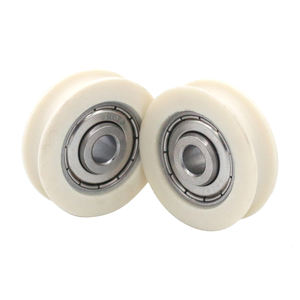 Fornecemos a alta carga <span class=keywords><strong>U</strong></span> sulco rolamento de rolos de nylon de rastreamento 6.35*32*8.8mm com rolamento não padrão 608 - Product Image 3